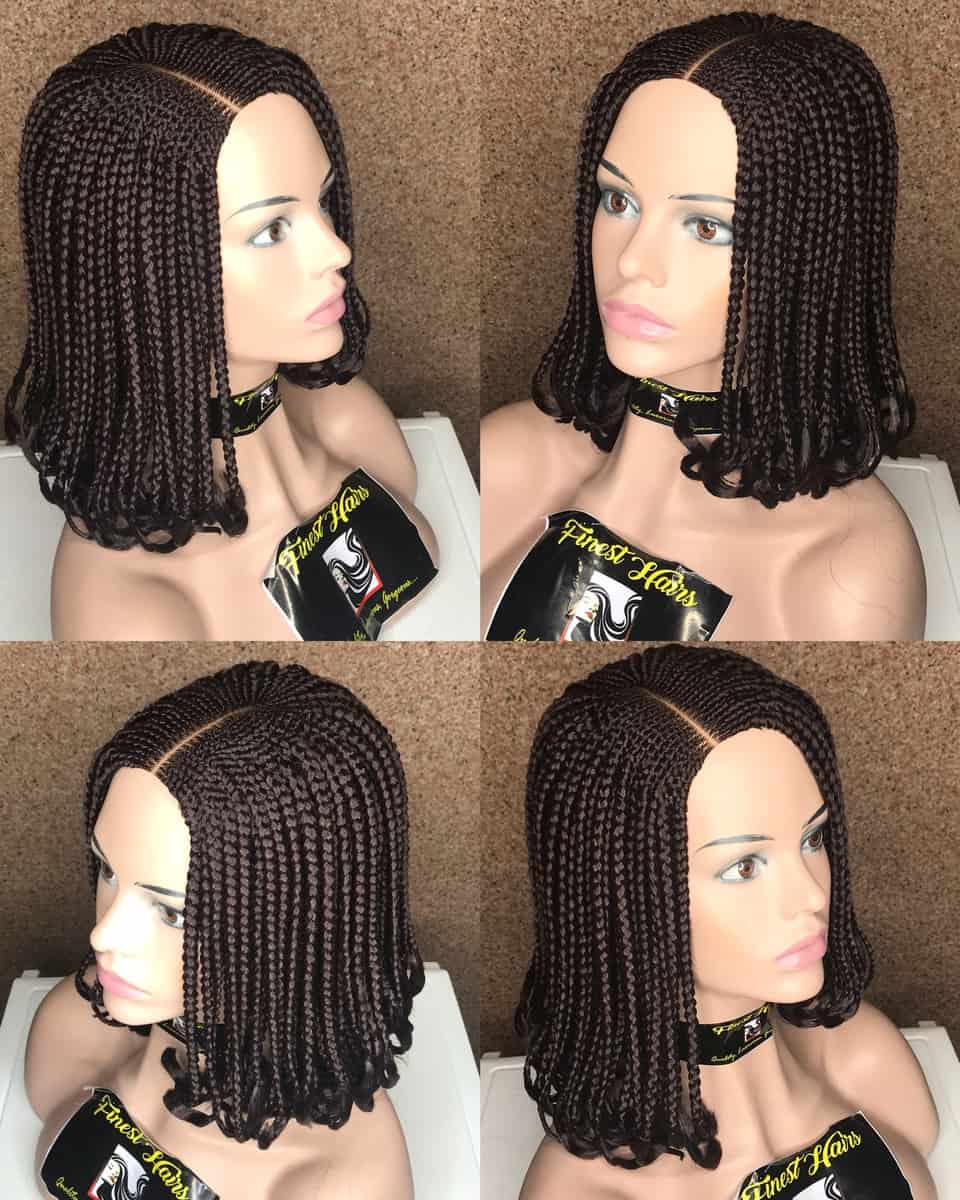 Braided bob on sale wig