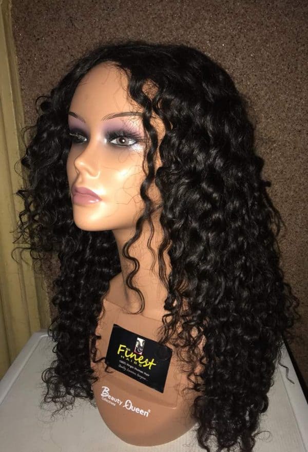 Mink Deep Waves Hair Wig + 14" Closure