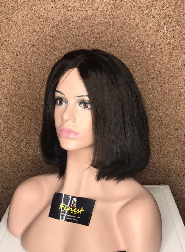 10” Luxury Straight Bob Wig - Image 3