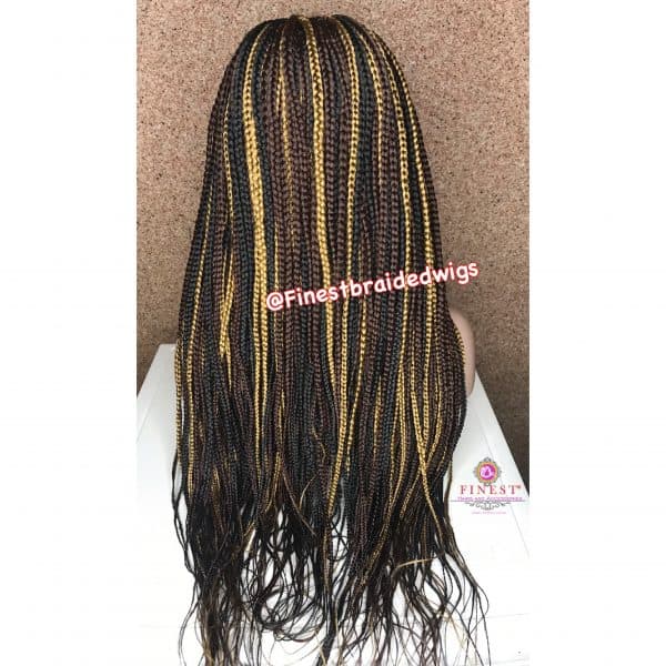 NENGI Braided Wig (3-color Highlights) - Image 5