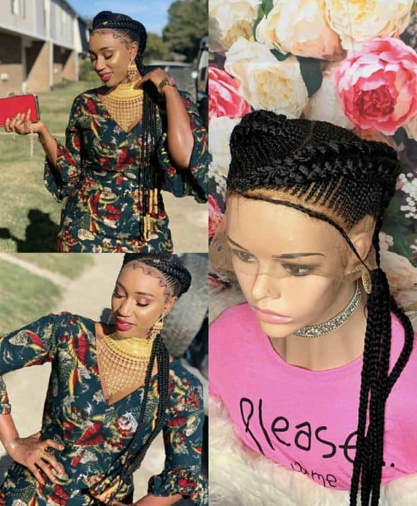 DERA Braided Wig (Cornrow Unit) - Image 2