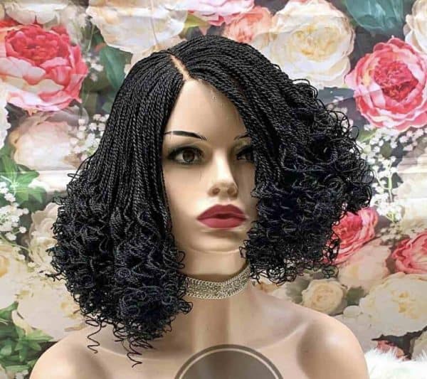 Micro- Twist Curly Braids (Closure Unit). - Image 4
