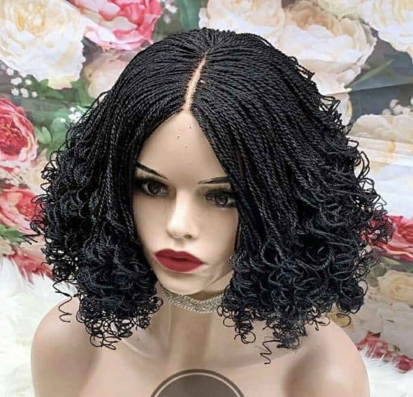 Micro- Twist Curly Braids (Closure Unit). - Image 2