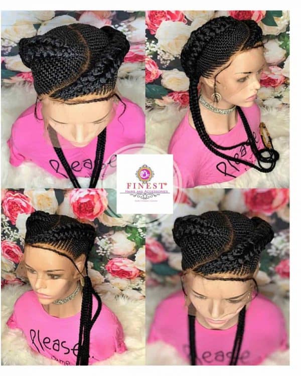 DERA Braided Wig (Cornrow Unit)