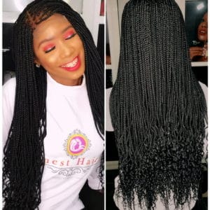 CIARA Knotless Box Braids (closure unit)